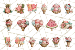 Summer Popsicle Treats Clipart PNG Graphics Product Image 8
