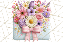 Bookish Blooms Floral Reading &amp; Stationery PNG Clipart Product Image 5