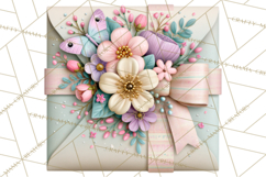 Bookish Blooms Floral Reading &amp; Stationery PNG Clipart Product Image 2