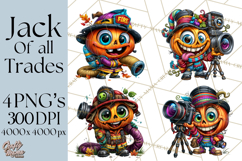 Funny Jack O Lantern Halloween PNG Clipart Product Image 1
