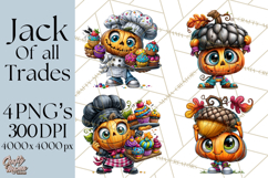 Funny Jack O Lantern Halloween PNG Clipart Product Image 1