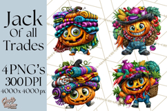 Funny Jack O Lantern Halloween PNG Clipart Product Image 1