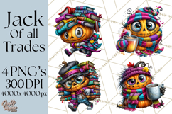Funny Jack O Lantern Halloween PNG Clipart Product Image 1