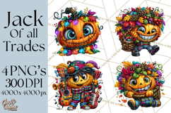 Funny Jack O Lantern Halloween PNG Clipart Product Image 1