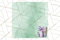 Bookish Blooms Floral Reading & Stationery PNG Clipart Product Image 3