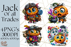 Funny Jack O Lantern Halloween PNG Clipart Product Image 1