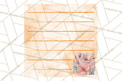 Bookish Blooms Floral Reading &amp; Stationery PNG Clipart Product Image 5