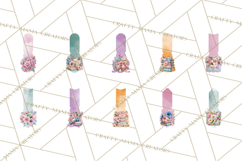 Bookish Blooms Floral Reading &amp; Stationery PNG Clipart Product Image 2