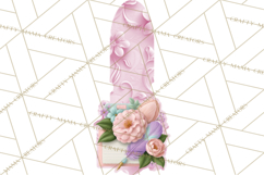 Bookish Blooms Floral Reading &amp; Stationery PNG Clipart Product Image 2