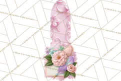 Bookish Blooms Floral Reading & Stationery PNG Clipart Product Image 2