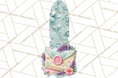 Bookish Blooms Floral Reading &amp; Stationery PNG Clipart Product Image 3