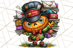Funny Jack O Lantern Halloween PNG Clipart Product Image 4