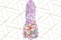 Bookish Blooms Floral Reading & Stationery PNG Clipart Product Image 4