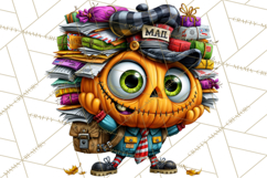 Funny Jack O Lantern Halloween PNG Clipart Product Image 5