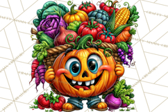 Funny Jack O Lantern Halloween PNG Clipart Product Image 2