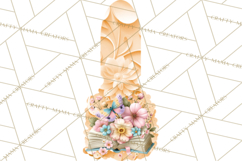 Bookish Blooms Floral Reading &amp; Stationery PNG Clipart Product Image 5