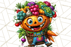 Funny Jack O Lantern Halloween PNG Clipart Product Image 3