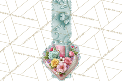 Bookish Blooms Floral Reading &amp; Stationery PNG Clipart Product Image 3