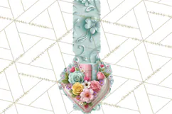 Bookish Blooms Floral Reading & Stationery PNG Clipart Product Image 3