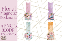 Bookish Blooms Floral Reading &amp; Stationery PNG Clipart Product Image 1