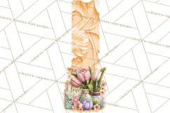 Bookish Blooms Floral Reading & Stationery PNG Clipart Product Image 5