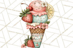 Summer Popsicle Treats Clipart PNG Graphics Product Image 3