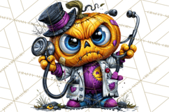 Funny Jack O Lantern Halloween PNG Clipart Product Image 4