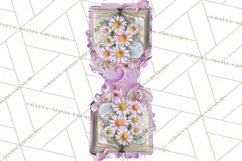 Bookish Blooms Floral Reading & Stationery PNG Clipart Product Image 4
