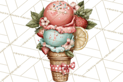 Summer Popsicle Treats Clipart PNG Graphics Product Image 4