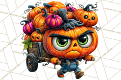 Funny Jack O Lantern Halloween PNG Clipart Product Image 2