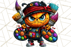 Funny Jack O Lantern Halloween PNG Clipart Product Image 4