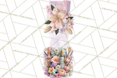 Bookish Blooms Floral Reading & Stationery PNG Clipart Product Image 4