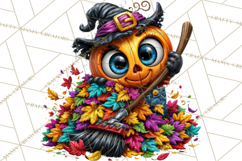 Funny Jack O Lantern Halloween PNG Clipart Product Image 5