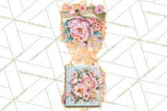 Bookish Blooms Floral Reading & Stationery PNG Clipart Product Image 5