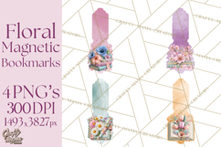 Bookish Blooms Floral Reading &amp; Stationery PNG Clipart Product Image 1
