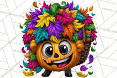 Funny Jack O Lantern Halloween PNG Clipart Product Image 4