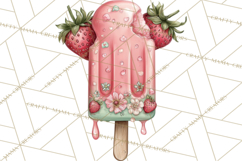 Summer Popsicle Treats Clipart PNG Graphics Product Image 2