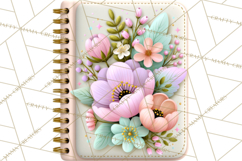Bookish Blooms Floral Reading &amp; Stationery PNG Clipart Product Image 3