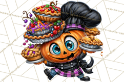 Funny Jack O Lantern Halloween PNG Clipart Product Image 4