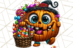 Funny Jack O Lantern Halloween PNG Clipart Product Image 5
