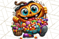 Funny Jack O Lantern Halloween PNG Clipart Product Image 2