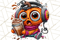 Funny Jack O Lantern Halloween PNG Clipart Product Image 3