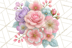 Bookish Blooms Floral Reading &amp; Stationery PNG Clipart Product Image 3