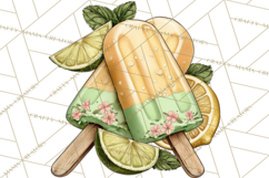 Summer Popsicle Treats Clipart PNG Graphics Product Image 3