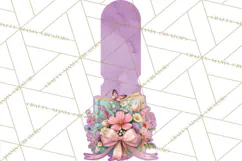 Bookish Blooms Floral Reading & Stationery PNG Clipart Product Image 3