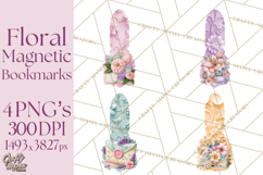 Bookish Blooms Floral Reading &amp; Stationery PNG Clipart Product Image 1