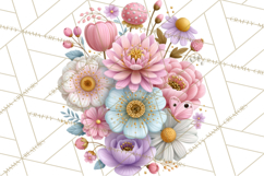 Bookish Blooms Floral Reading &amp; Stationery PNG Clipart Product Image 4