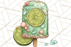 Summer Popsicle Treats Clipart PNG Graphics Product Image 4