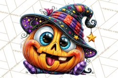 Funny Jack O Lantern Halloween PNG Clipart Product Image 5