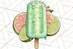 Summer Popsicle Treats Clipart PNG Graphics Product Image 5